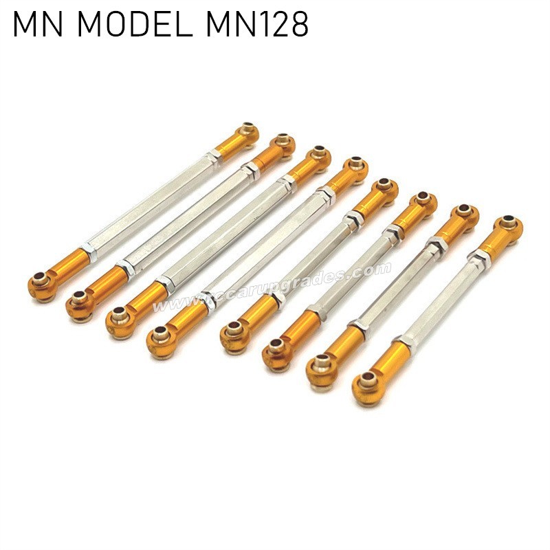 MN MODEL MN128 MN86 MN86S RC Truck Upgrades Adjustable Chassis Link Rod