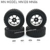 MN MODEL MN128 MN86 MN86S RC Truck Upgrades Wheel Hub and Tire Coupler