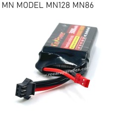 MN MODEL MN128 MN86 MN86S RC Truck Upgrades 7.4V 3000mAh Lithium Battery