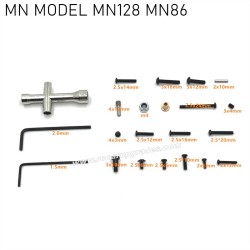 MN MODEL MN128 MN86 MN86S RC Truck Upgrades Screw Tool Box