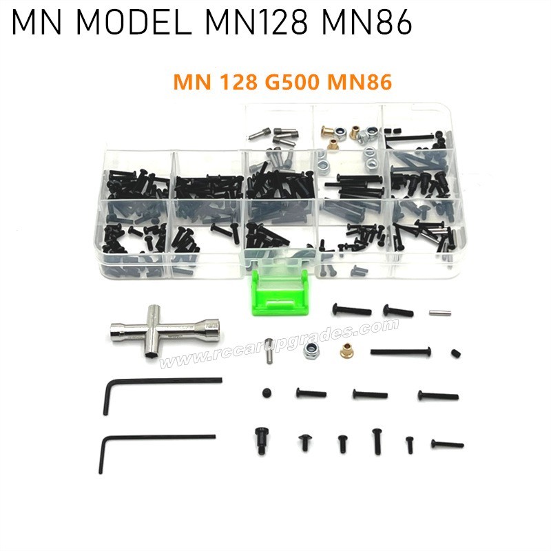 MN MODEL MN128 MN86 MN86S RC Truck Upgrades Screw Tool Box