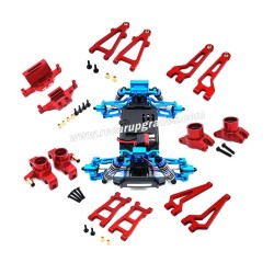 MJX Hyper Go 20208 Upgrade Parts Metal Modification Kit red