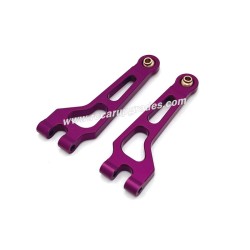 MJX Hyper Go 20208 Upgrade Parts Metal Front Upper Swing Arm purple