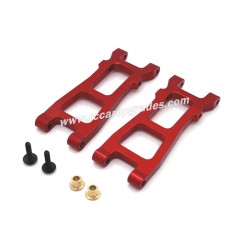 MJX Hyper Go 20208 Upgrade Parts Metal Rear Lower Swing Arm red