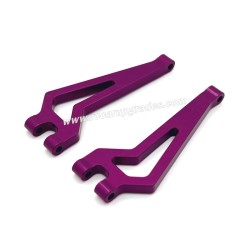 MJX Hyper Go 20208 Upgrade Parts Metal Rear Upper Swing Arm purple