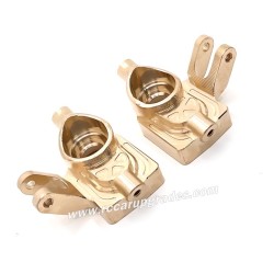 MJX Hyper Go H12Y/H12Y+ RC Truck Upgrade Parts Brass Front Axle Steering Cup ,C Seat ,Gear Cover