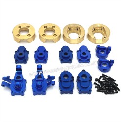 MJX Hyper Go H8H Upgrade Parts Counterweight, front and rear cups, C seat blue