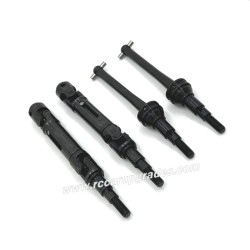 MJX Hyper Go 14209 Upgrade Parts Front and Rear Drive Shafts CVD black