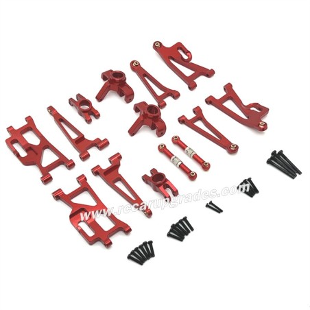 MJX Hyper Go 14209 Upgrade Parts  Metal Kit red