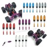 MJX Hyper Go 14209 Upgrade Parts Front and rear hydraulic shocks colors