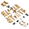 MJX Hyper Go 14209 Upgrade Parts Perishable parts set yellow