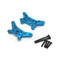 MJX Hyper Go 14209 Upgrade Parts Front & Rear Shock Mounts blue