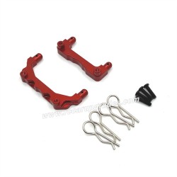 MJX Hyper Go 14209 Upgrade Parts Front and rear shell pillars red