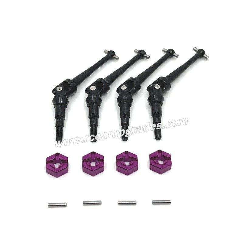 MJX Hyper Go 14209 Upgrade Parts Drive Shafts, Couplers purple