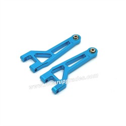 MJX Hyper Go 16207 RC Car Upgrade Parts Front Upper Swing Arms blue