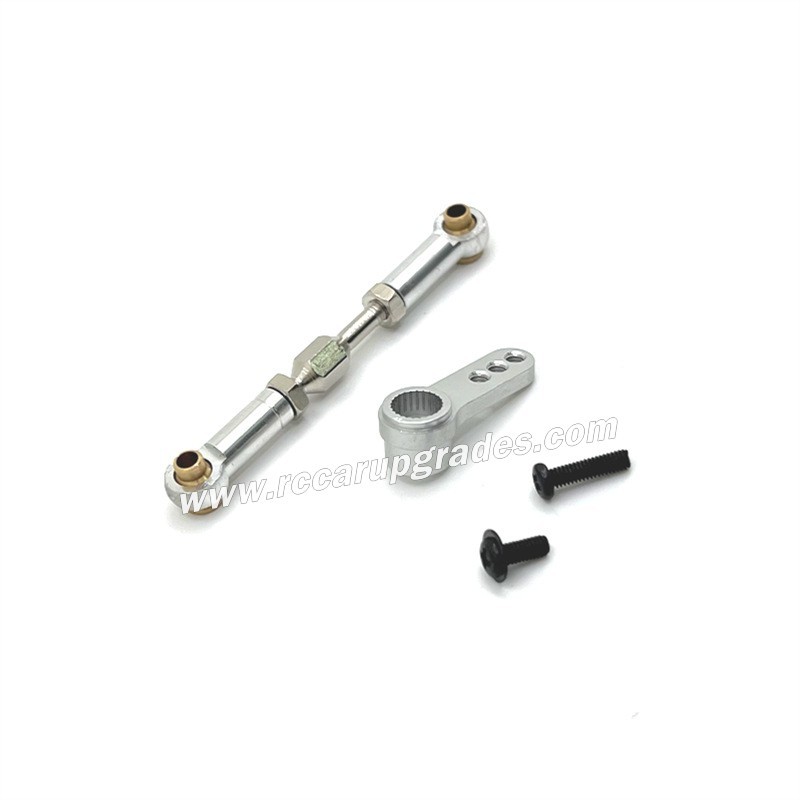 MJX Hyper Go 16207 RC Car Upgrade Parts Steering Rod Servo Arm silver