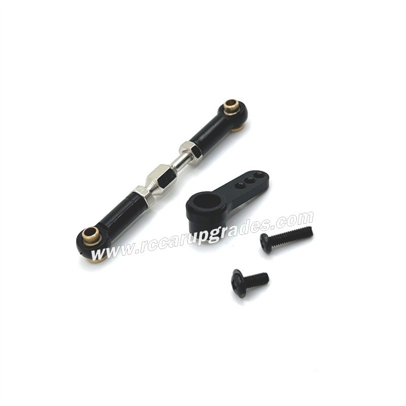 MJX Hyper Go 16207 RC Car Upgrade Parts Steering Rod Servo Arm black