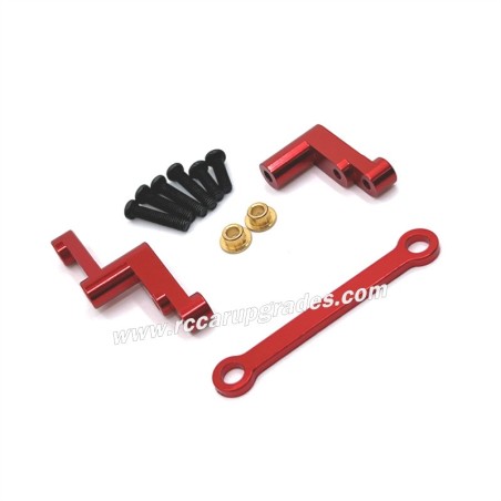 MJX Hyper Go 16207 RC Car Upgrade Parts Steering Components red