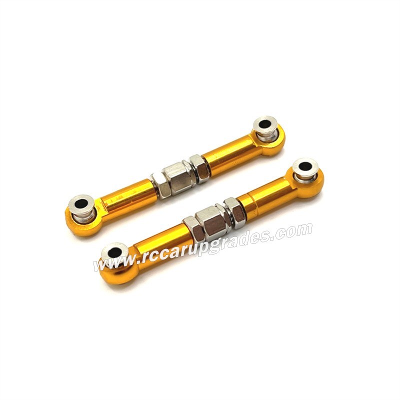 MJX Hyper Go 16207 RC Car Upgrade Parts Steering Tie Rods yellow