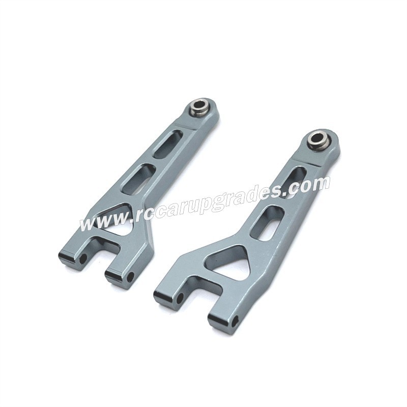 MJX Hyper Go 16207 RC Car Upgrade Parts Front Upper Swing Arms (Style 2) gray