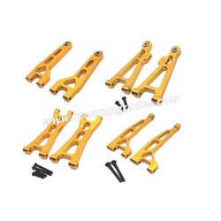 MJX Hyper Go 16207 RC Car Upgrade Parts Front and rear swing arm (style 2)  yellow