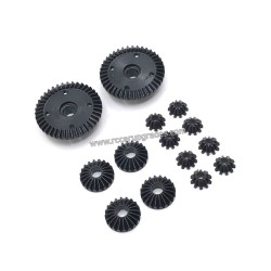 WLTOYS 104001 104002 RC Car Upgrade Parts 40T 20T 10T Differential Gear