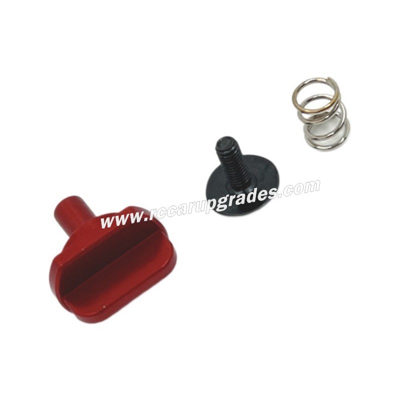 MJX Hyper Go 16207 RC Car Upgrade Parts Battery Holding Switch red