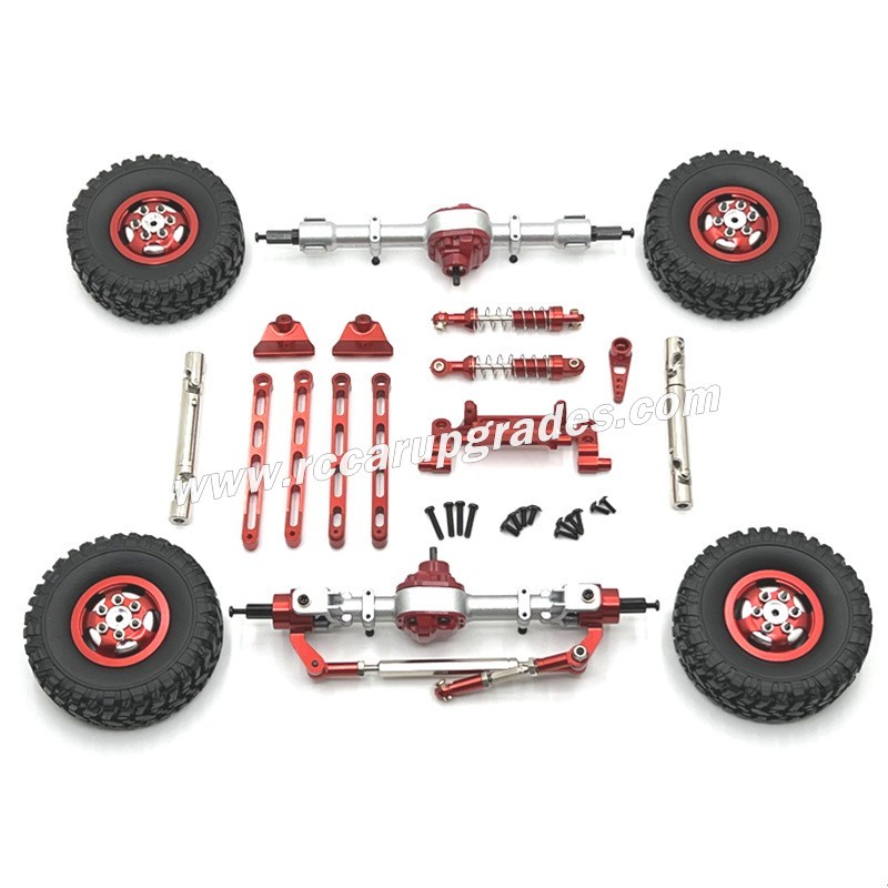 MN MODEL MN78 Upgrade Parts Metal Kits red