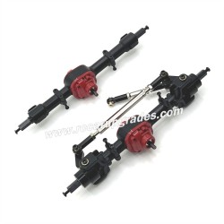 MN MODEL MN78 Upgrade Parts Front and Rear Axle Assembly black