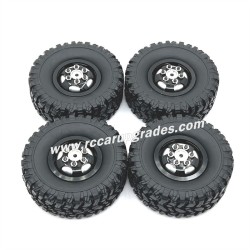 MN MODEL MN78 Upgrade Parts Wheel Complete kit black