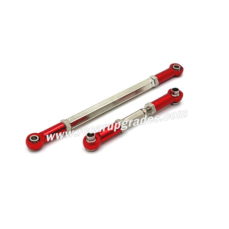 MN MODEL MN78 Upgrade Parts Front axle steering tie rod red