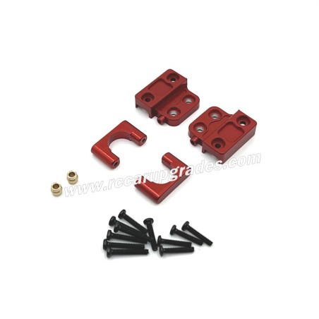 MN MODEL MN78 Upgrade Parts Rear axle spring plate fixing piece red