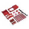 MN MODEL MN78 Upgrades Tie Rod & Shock Kit red