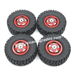 MN MODEL MN82 Upgrade Parts Wheel Complete kit red