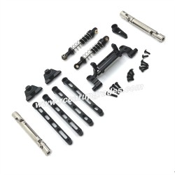 MN MODEL MN82 Upgrade Parts Metal connect Rods and Shocks kit black