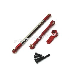 MN MODEL MN82 Upgrades Steering Rod, Servo Arm red