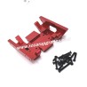 MN MODEL MN86 Upgrades Middle Gearbox Bottom Plate red bottom