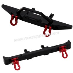 MN MODEL MN128 Upgrades Front and Rear Bumpers, Guard Bars black