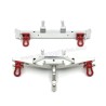 MN MODEL MN128 Upgrades Front and Rear Bumpers silver