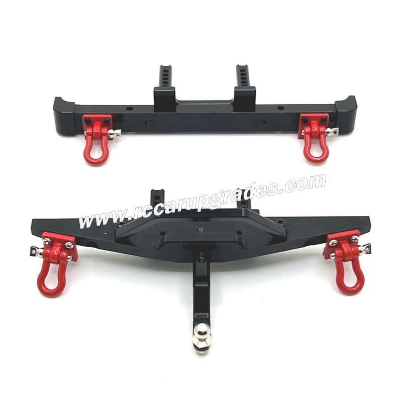 MN MODEL MN128 Upgrades Front and Rear Bumpers black