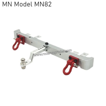 MN MODEL MN82 LC79 RC Car Upgrade Parts Rear Bumper, Tow Hook