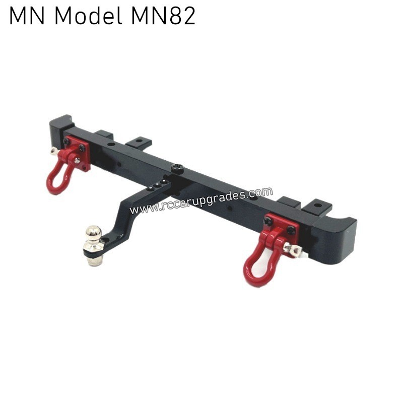 MN MODEL MN82 LC79 RC Car Upgrade Parts Rear Bumper, Tow Hook