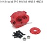 MN MODEL 99S MN168 MN82 LC79 MN78 RC Car Upgrade Parts Gearbox Cover and Motor Holder