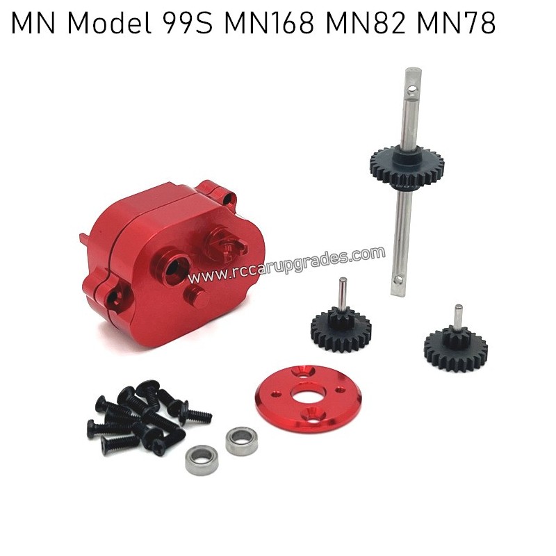 MN MODEL 99S MN168 MN82 LC79 MN78 RC Car Upgrade Parts Middle Gearbox ,Motor Holder and Gear