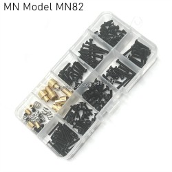 MN MODEL MN82 LC79 RC Car Upgrade Parts Car Screw Box (210PCS)