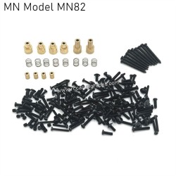 MN MODEL MN82 LC79 RC Car Upgrade Parts Car Screw Box (210PCS)