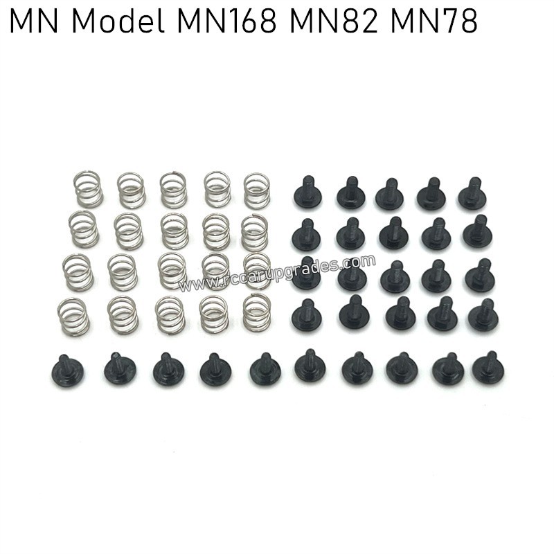 MN MODEL MN168 MN82 LC79 MN78 RC Car Upgrade Parts Spring Parts for Improving Tie Rod Clearance