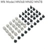 MN MODEL MN168 MN82 LC79 MN78 RC Car Upgrade Parts Spring Parts for Improving Tie Rod Clearance