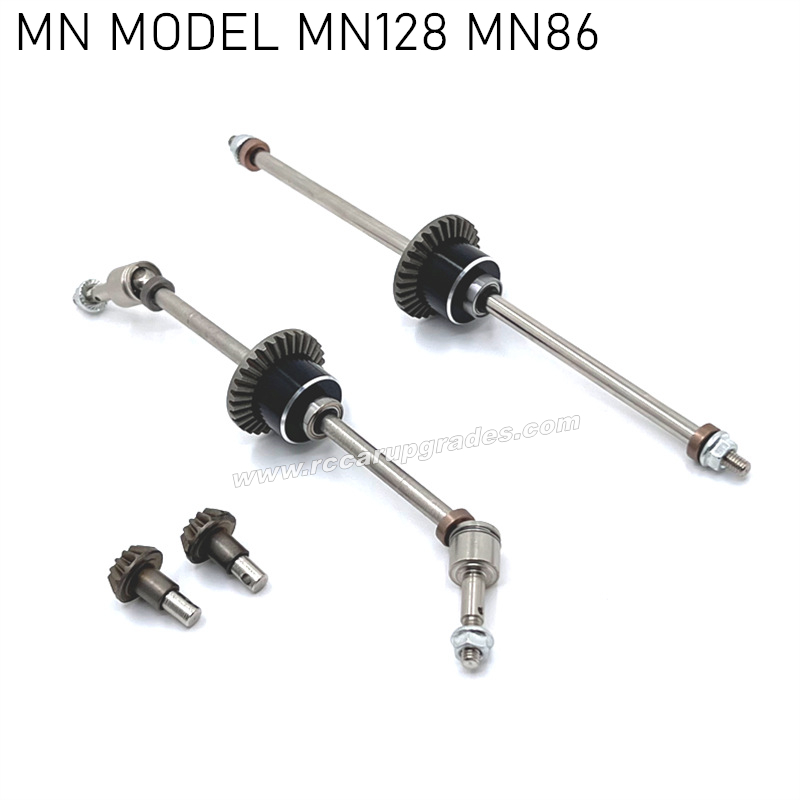 27 MN MODEL MN128 MN86 G500 Front and Rear Axle Shaft, Differential