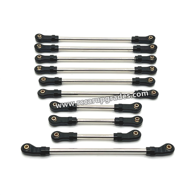 WLTOYS 104006 104010 104020 104026 RC Car Parts Pull Rod Kit